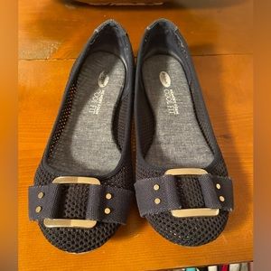 Dr. Scholls Mesh Navy Blue Flats size 8